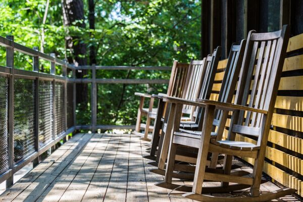 woods porch