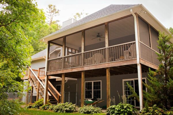 SCREEN PORCH OFF THE MASTER BEDROOM